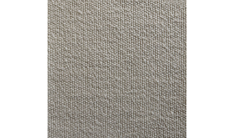 Loop Settee in Ivory Boucle