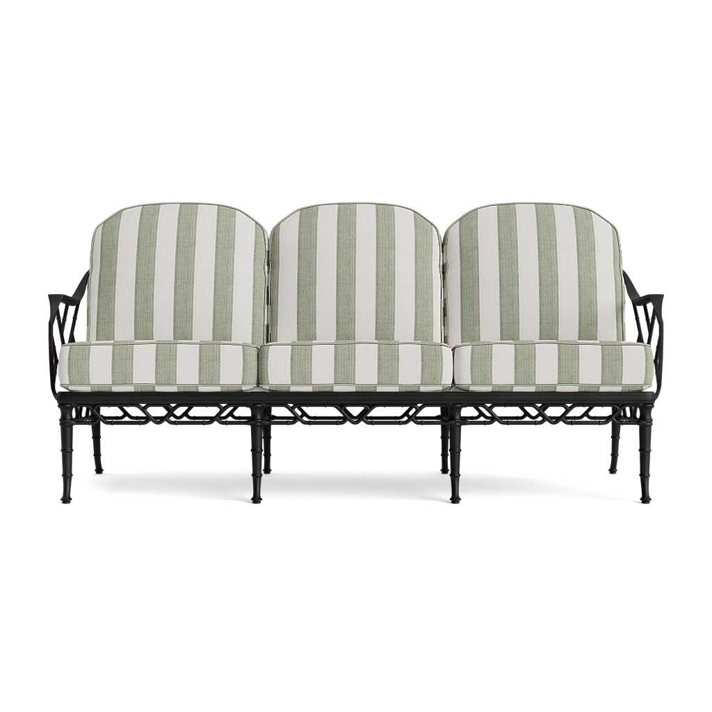 Bamboo Patterned Outdoor Sofa