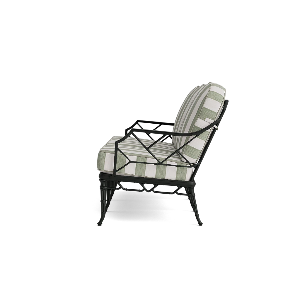 Bamboo Patterned Outdoor Sofa