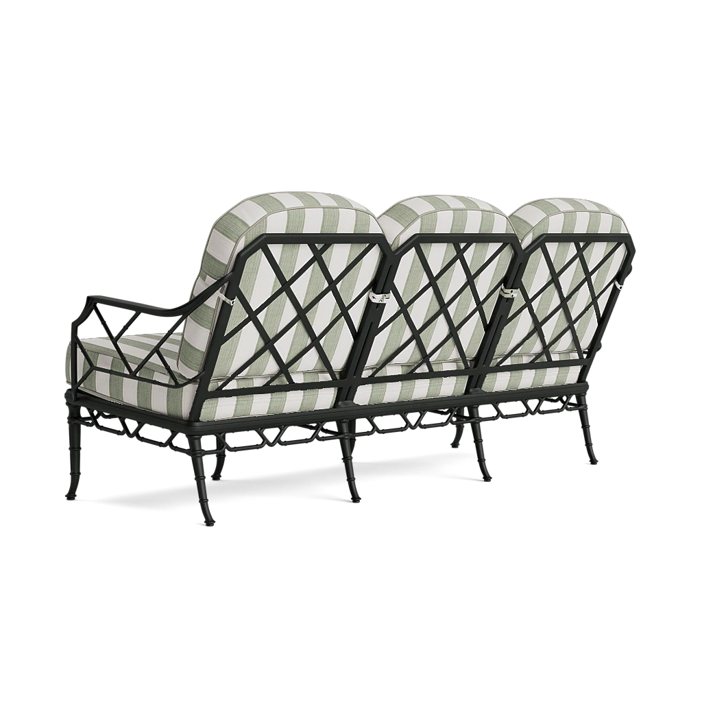 Bamboo Patterned Outdoor Sofa