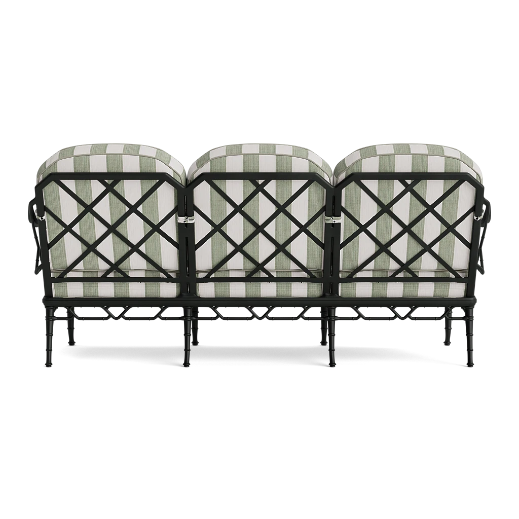 Bamboo Patterned Outdoor Sofa