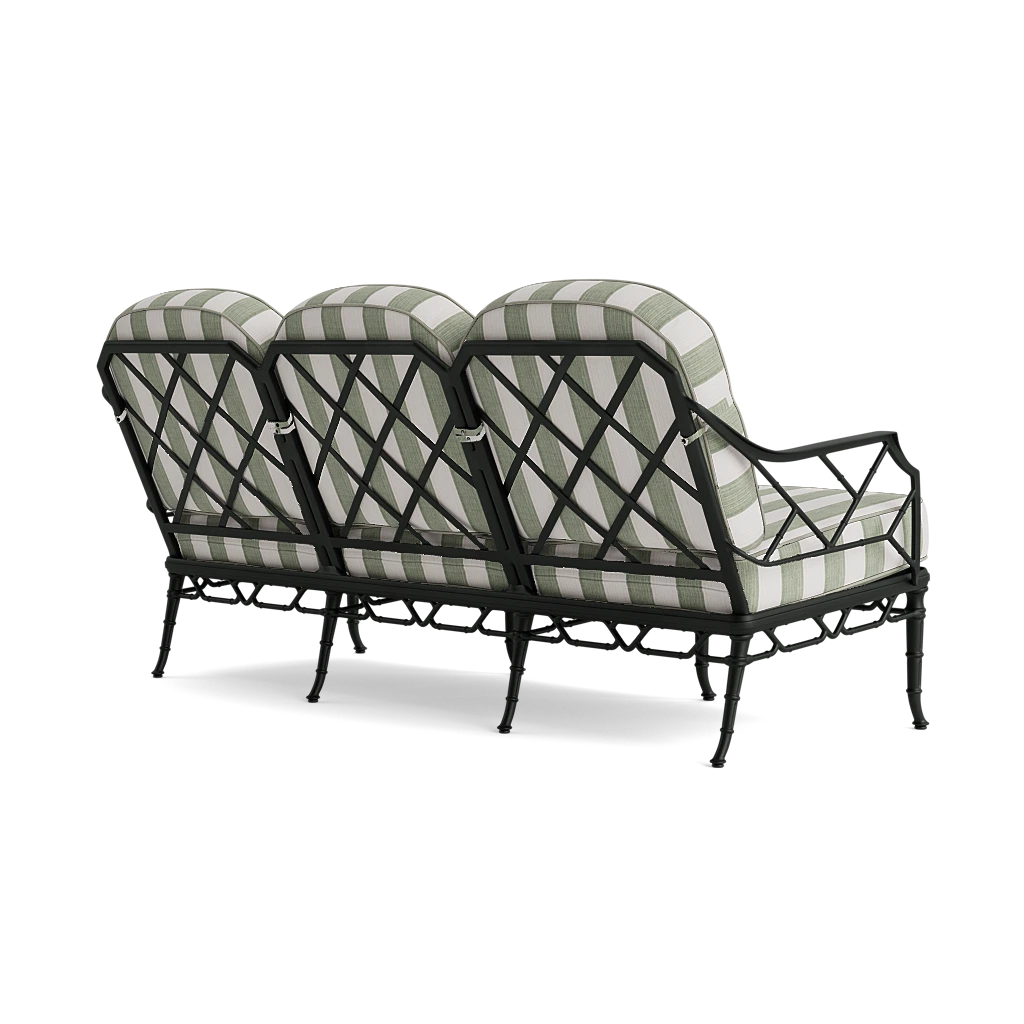 Bamboo Patterned Outdoor Sofa
