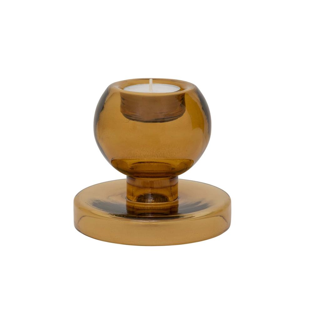 Tealight Candle Holder in Rust