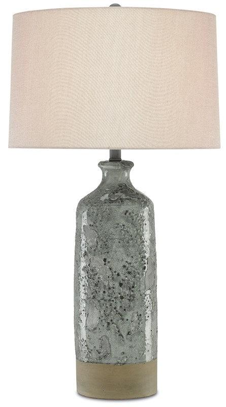 Terracotta Table Lamp in Gray