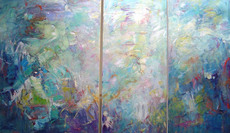 Joy Pool (triptych)