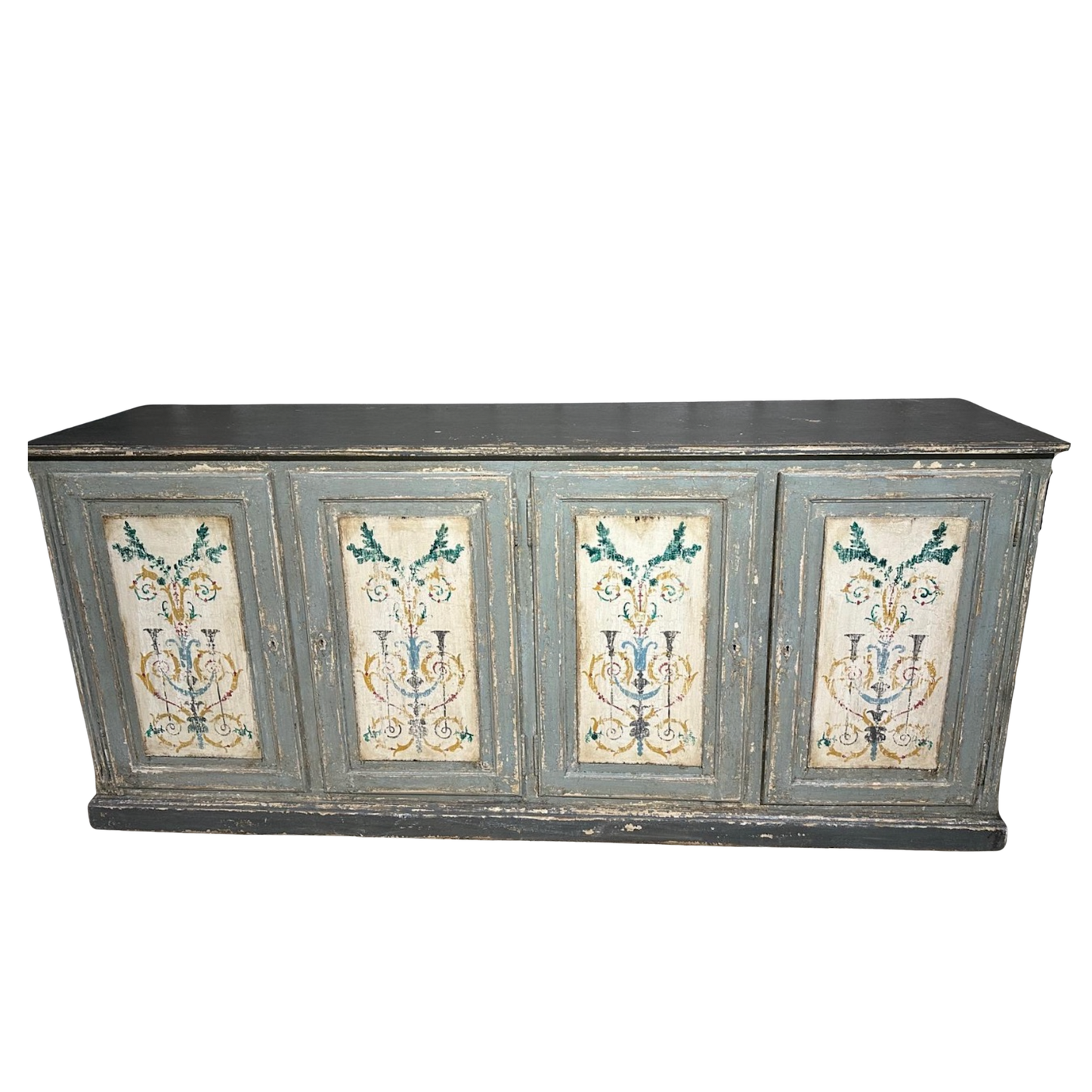Italian Painted Sideboard c 1880