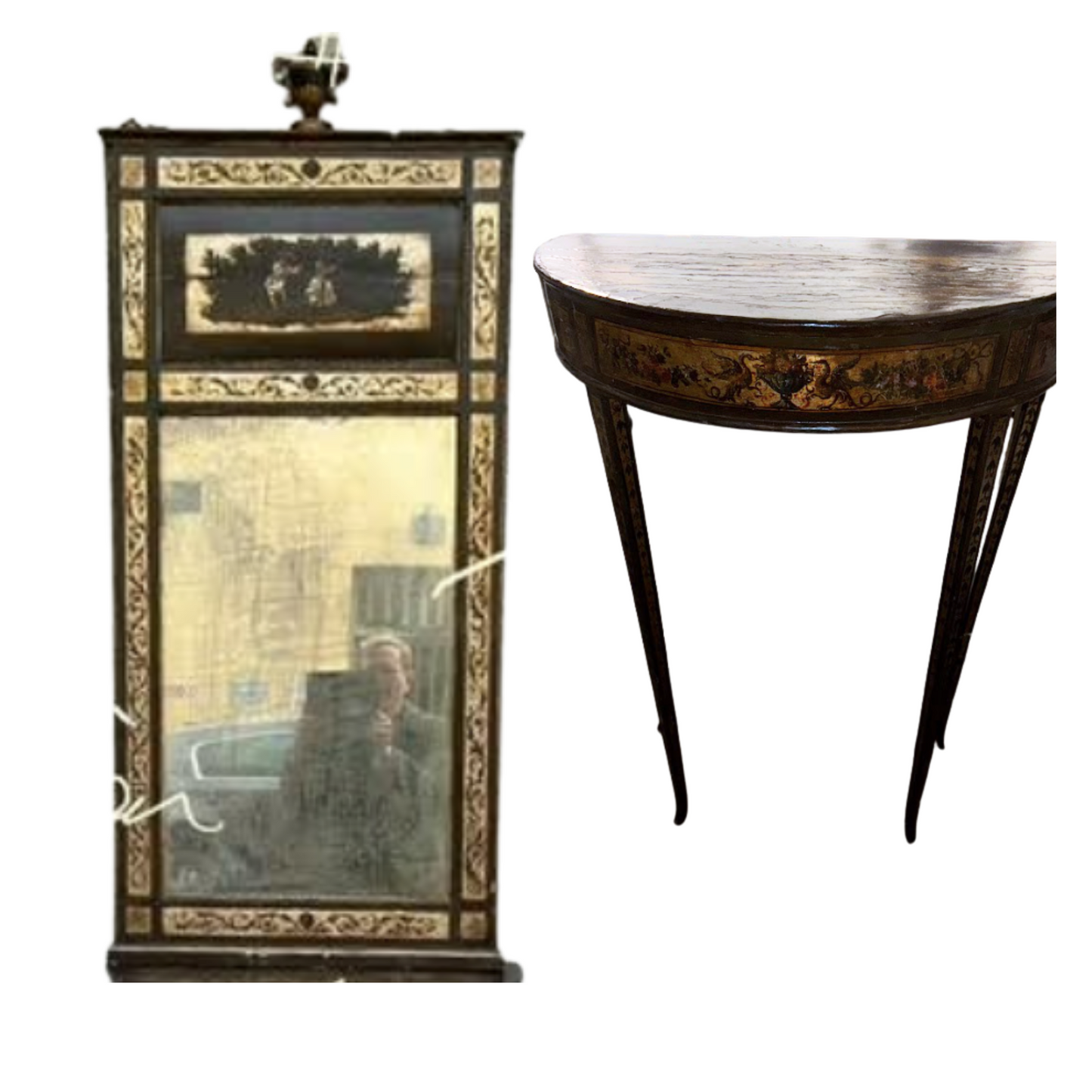 Venetian Console and Mirror c.1830