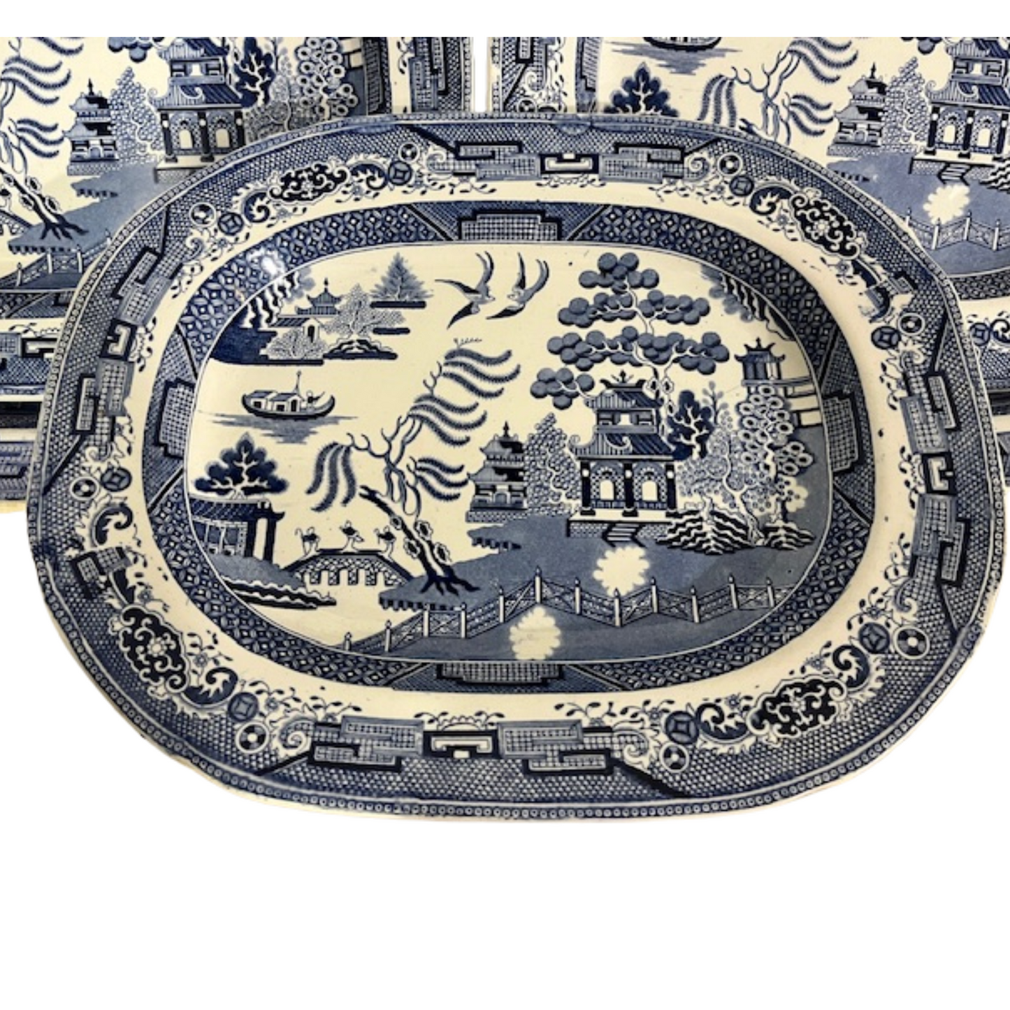 English Willow Platter