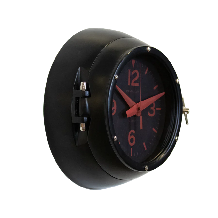 Deep Sea Wall Clock, Black