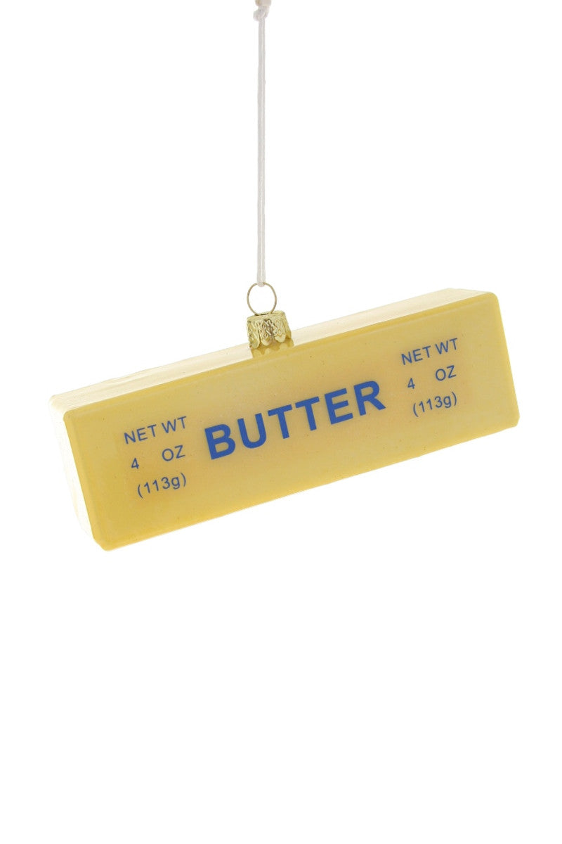 Stick of Butter, Glass Ornament
