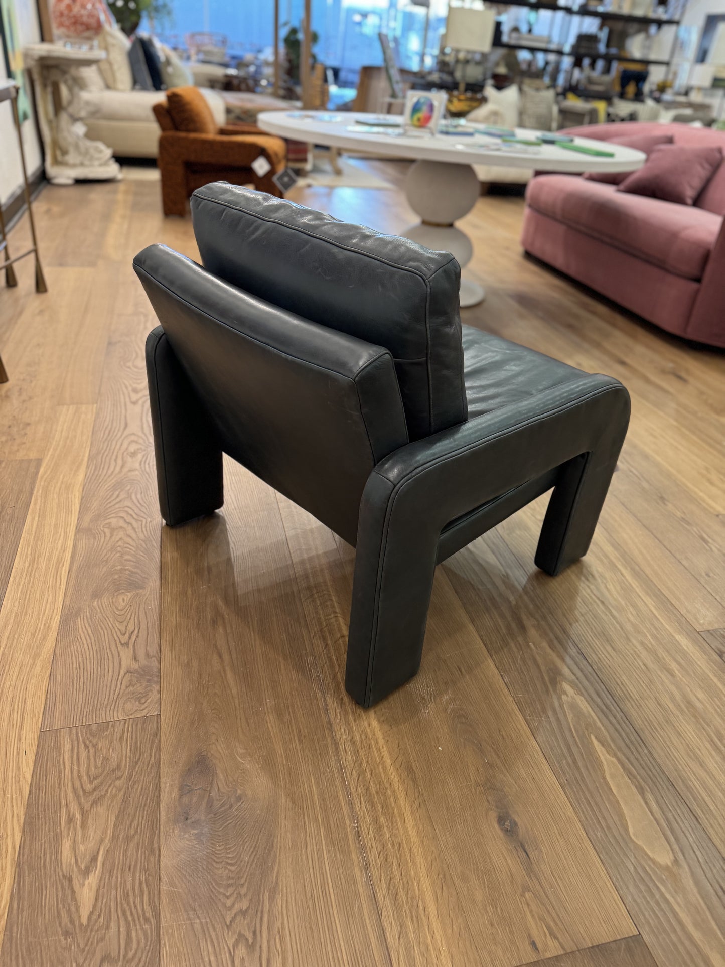 Leather Bridge Chair