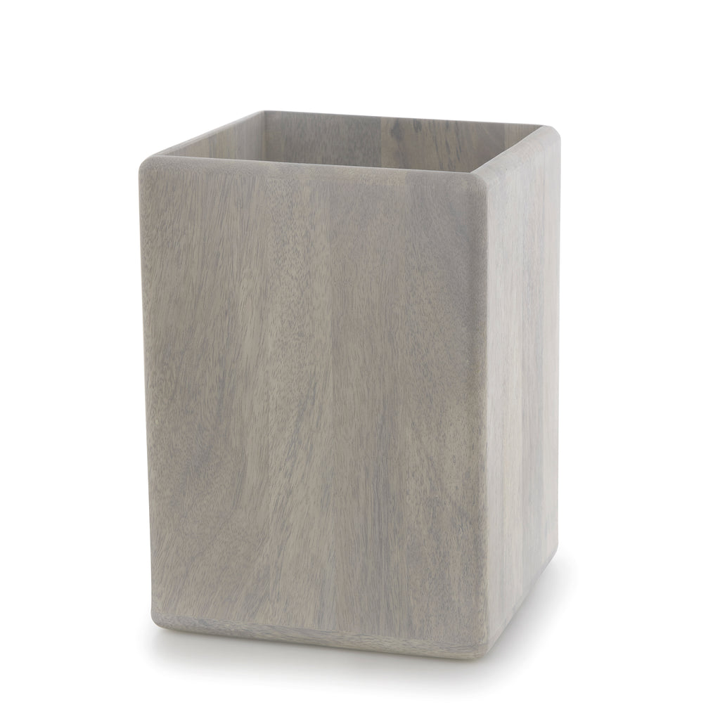Mango Wood Waste Basket