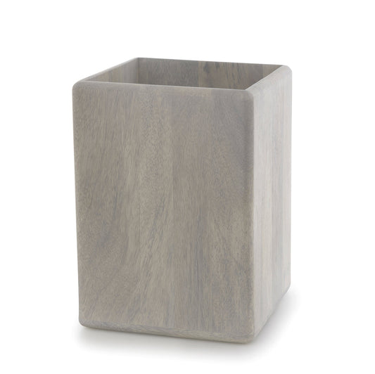 Mango Wood Waste Basket