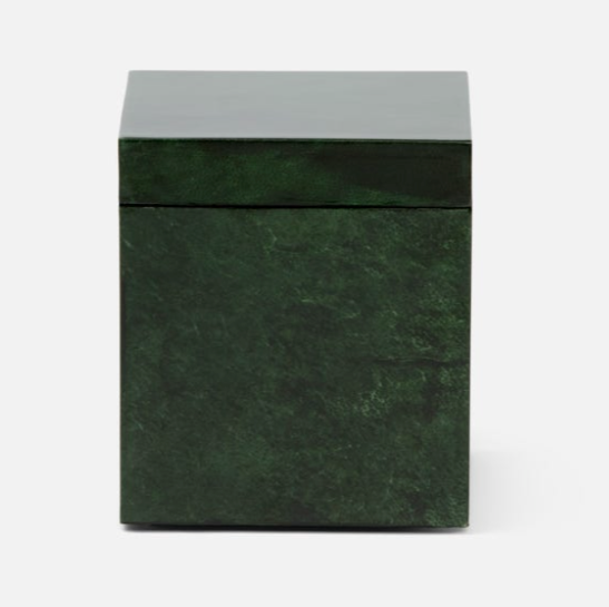 Emerald Gloss Vellum Canister