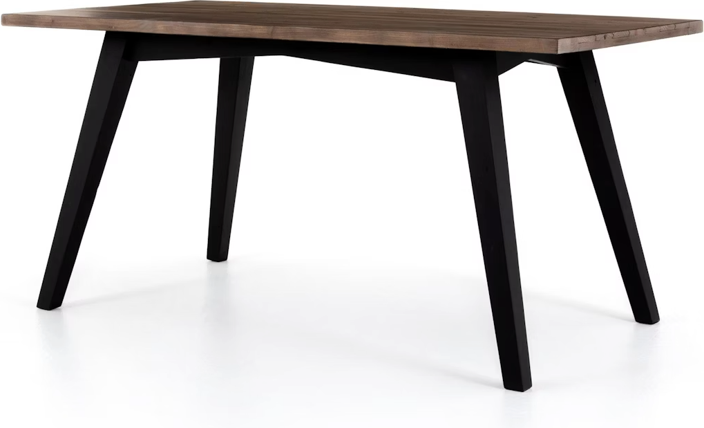 Splayed Leg Dining Table with Reclaimed Wood Top
