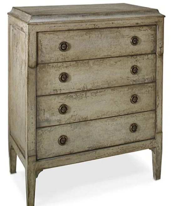 Tall Grey Nighstand