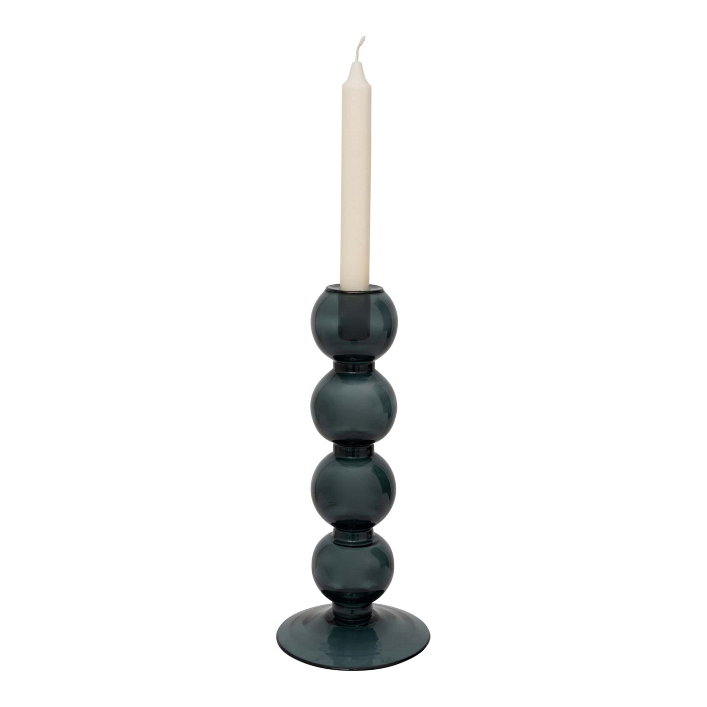 Bubble Candle Holder in Beetle