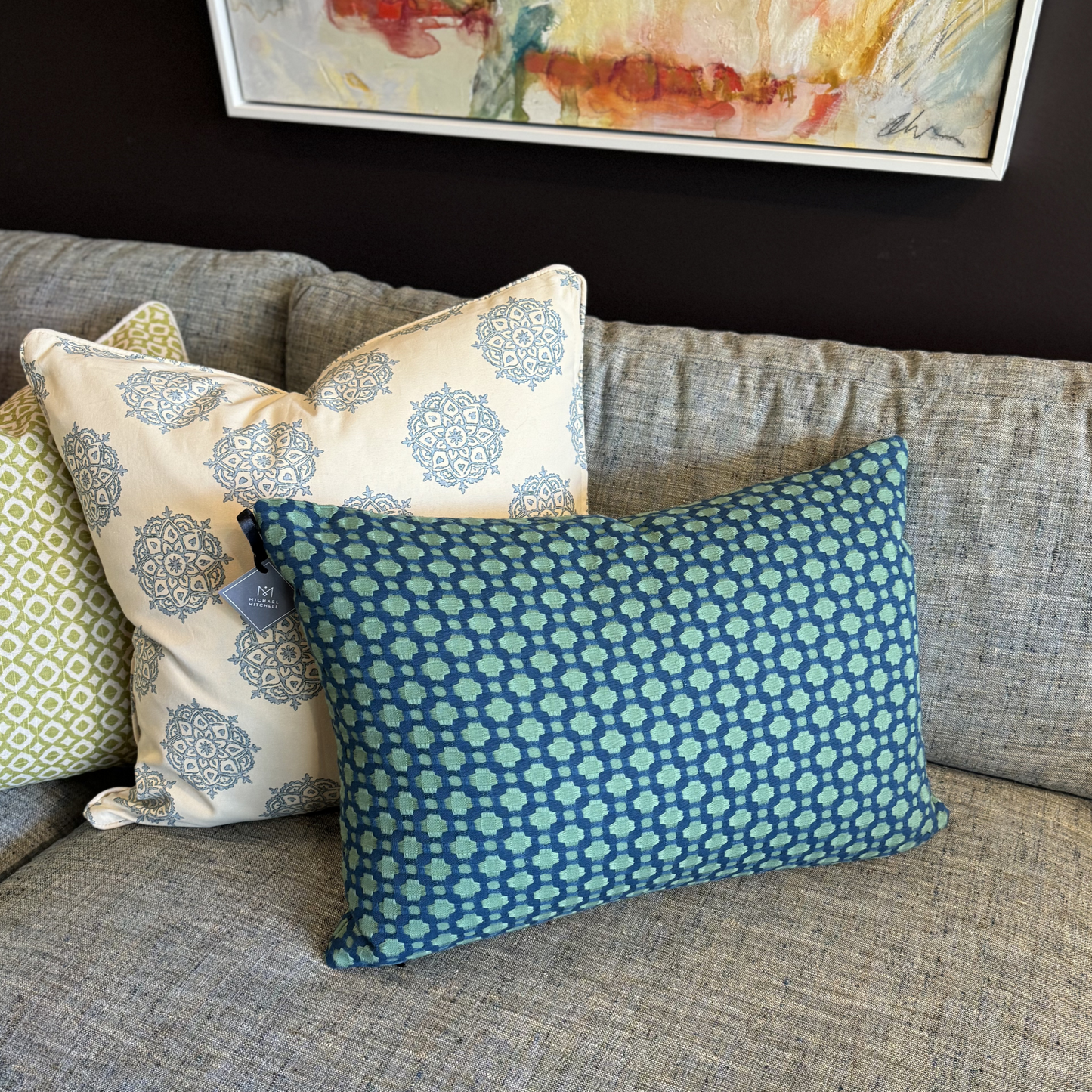 Peacock Pillow
