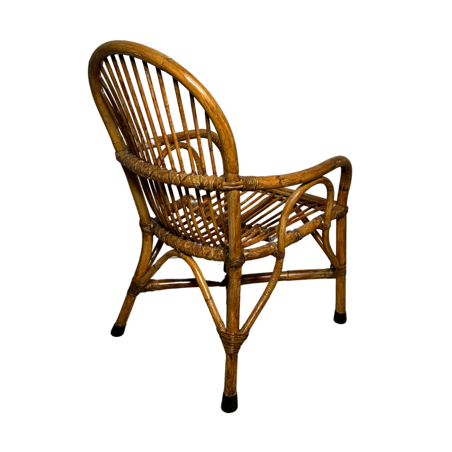 Set of 6 Wicker Armchairs