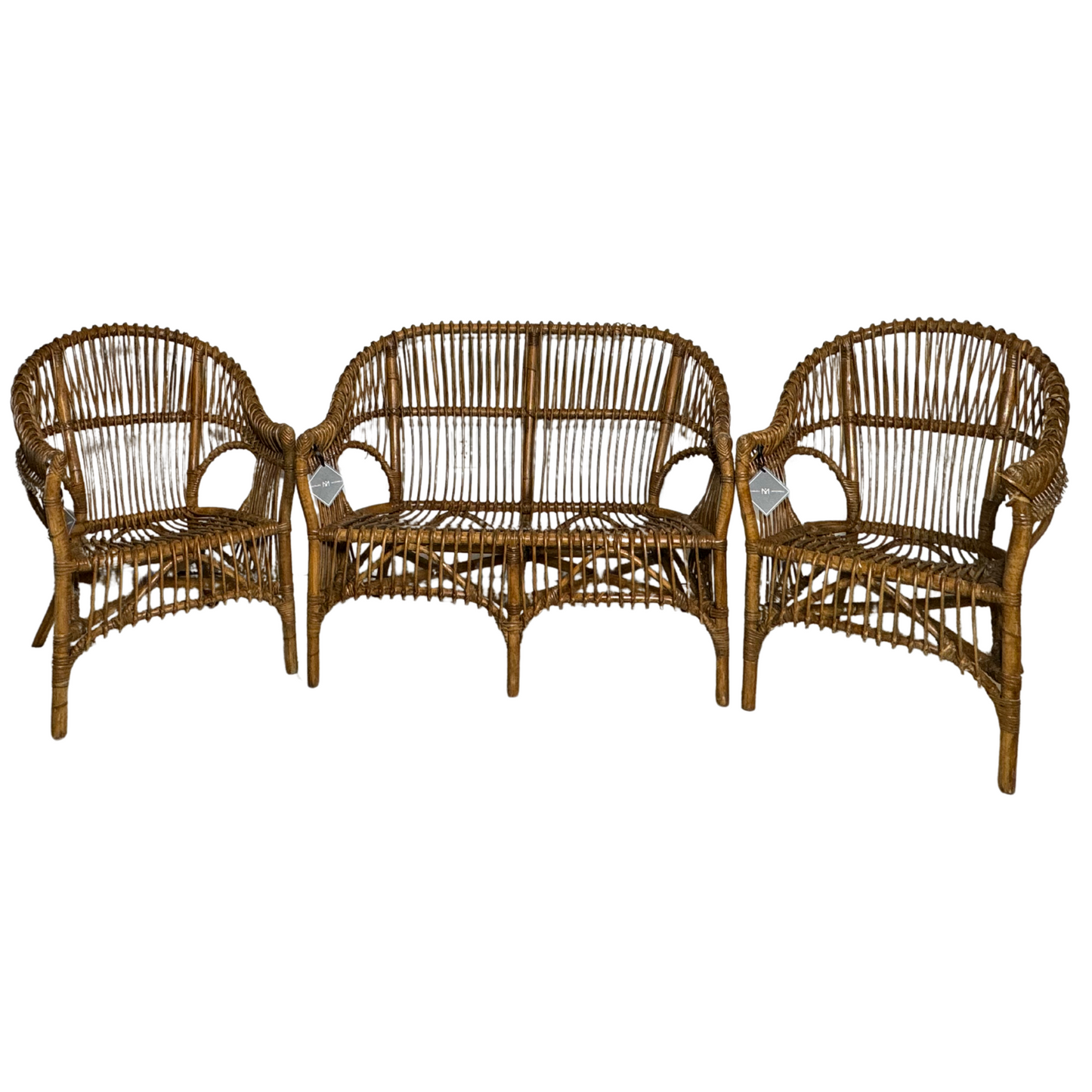 1970's Wicker Set