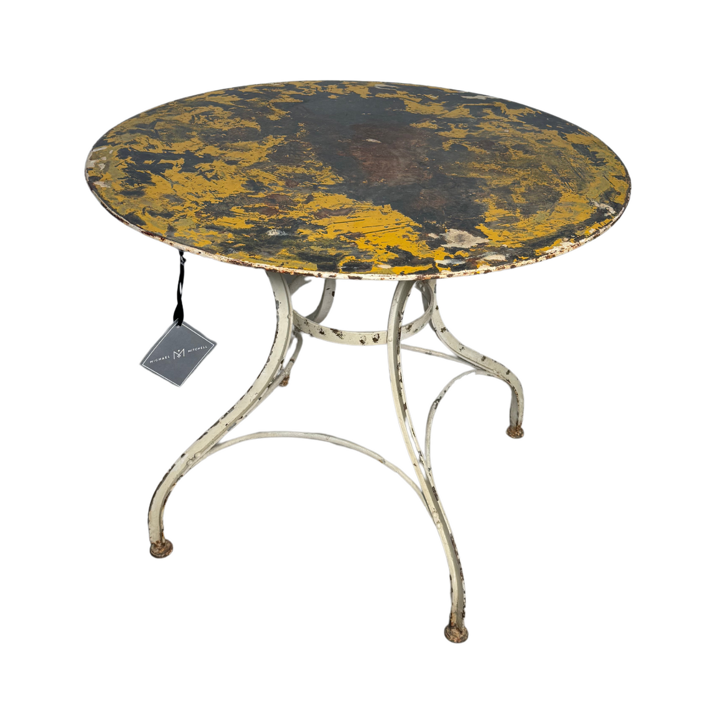 Vintage Wrought Iron Garden Table from the South of France