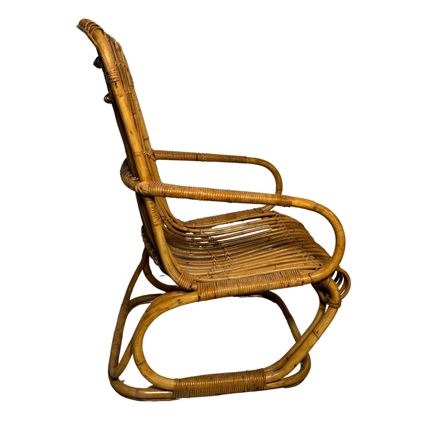 Pair of Wicker Armchairs