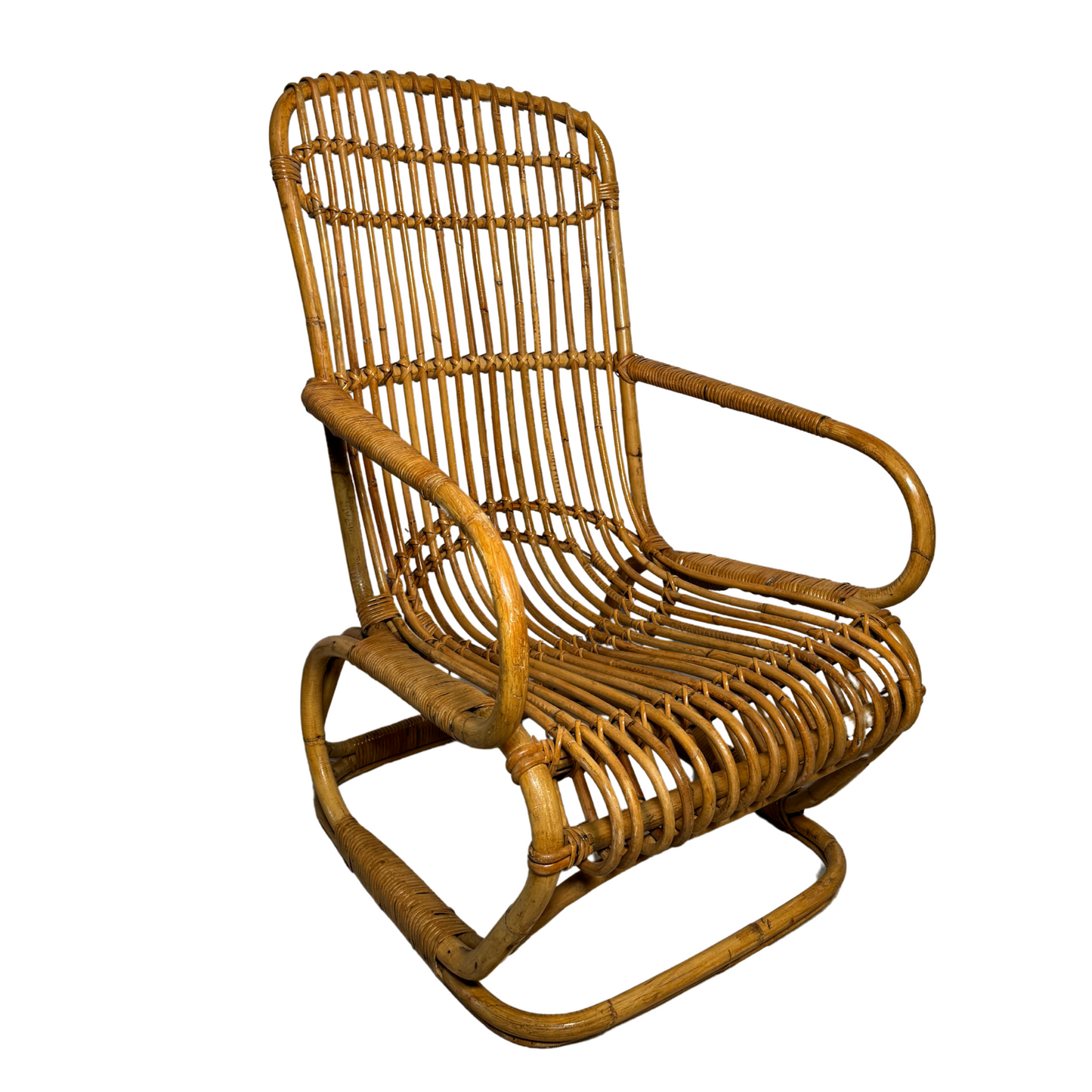 Pair of Wicker Armchairs