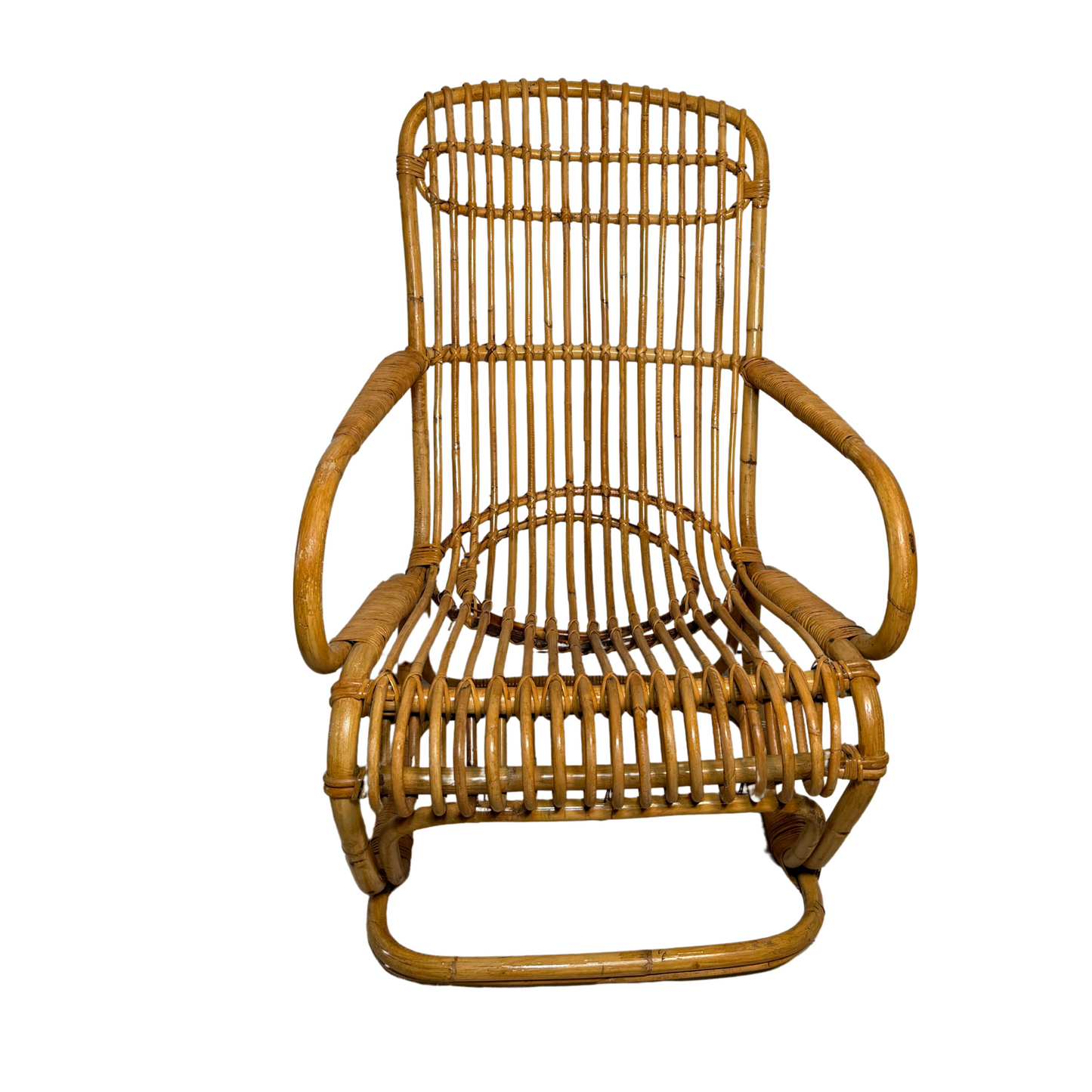 Pair of Wicker Armchairs