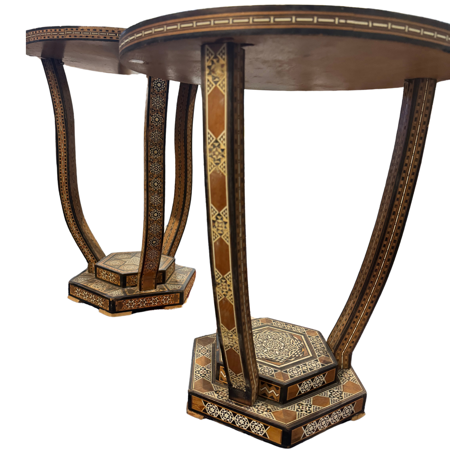 Syrian Inlayed Side Table