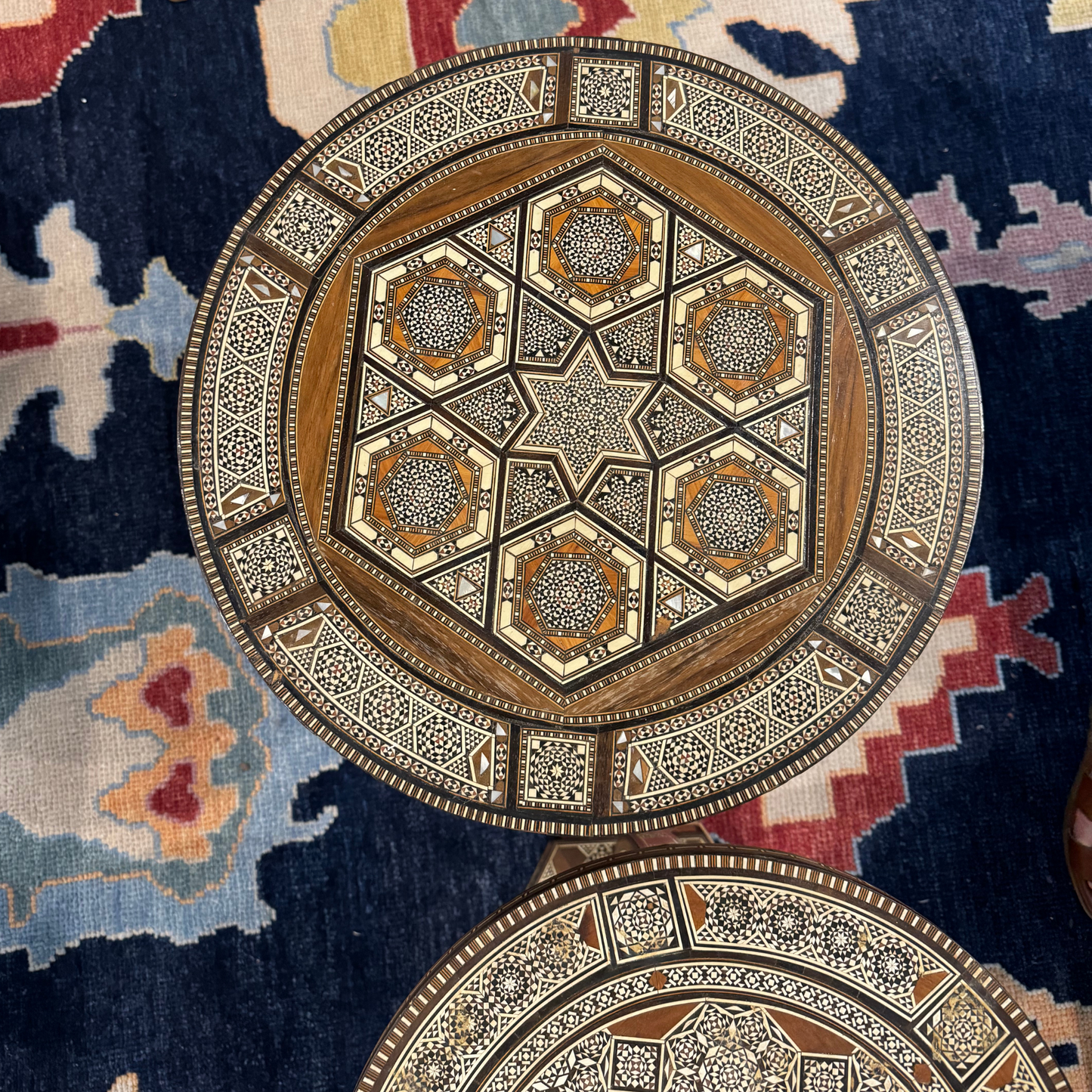 Syrian Inlayed Side Table