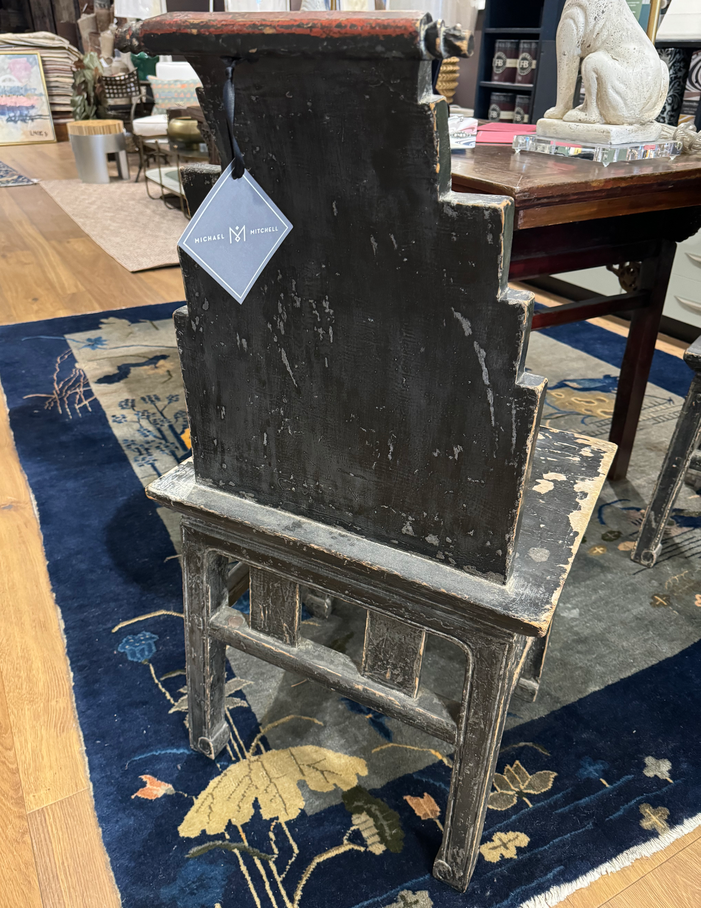 Pair of 18th Century Chinese Hall Chairs