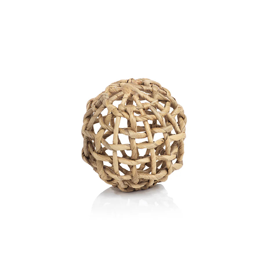 Twisted Water Hyacinth Ball, Small