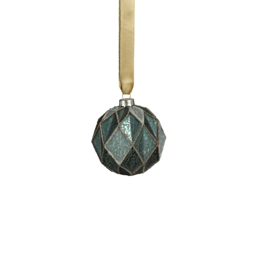 Blue Diamonds Ornament