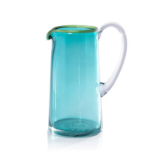 Green and Blue Juice Pitcher