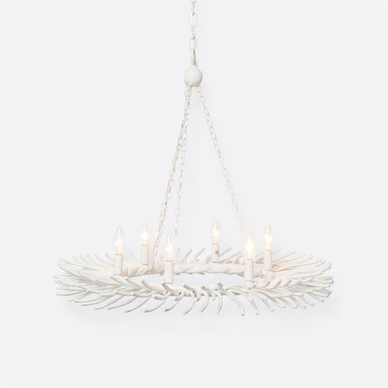 Gesso Spike Ring Chandeleir