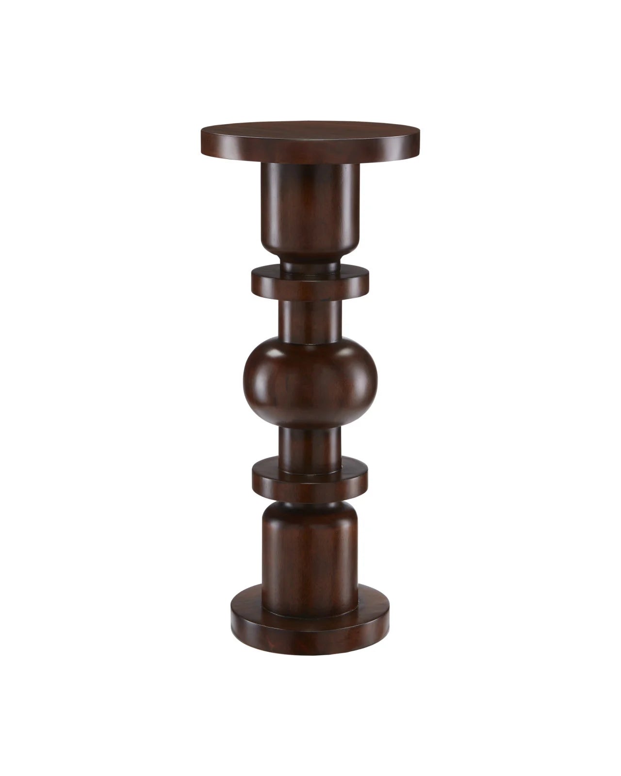 Sasha Walnut Drinks Table