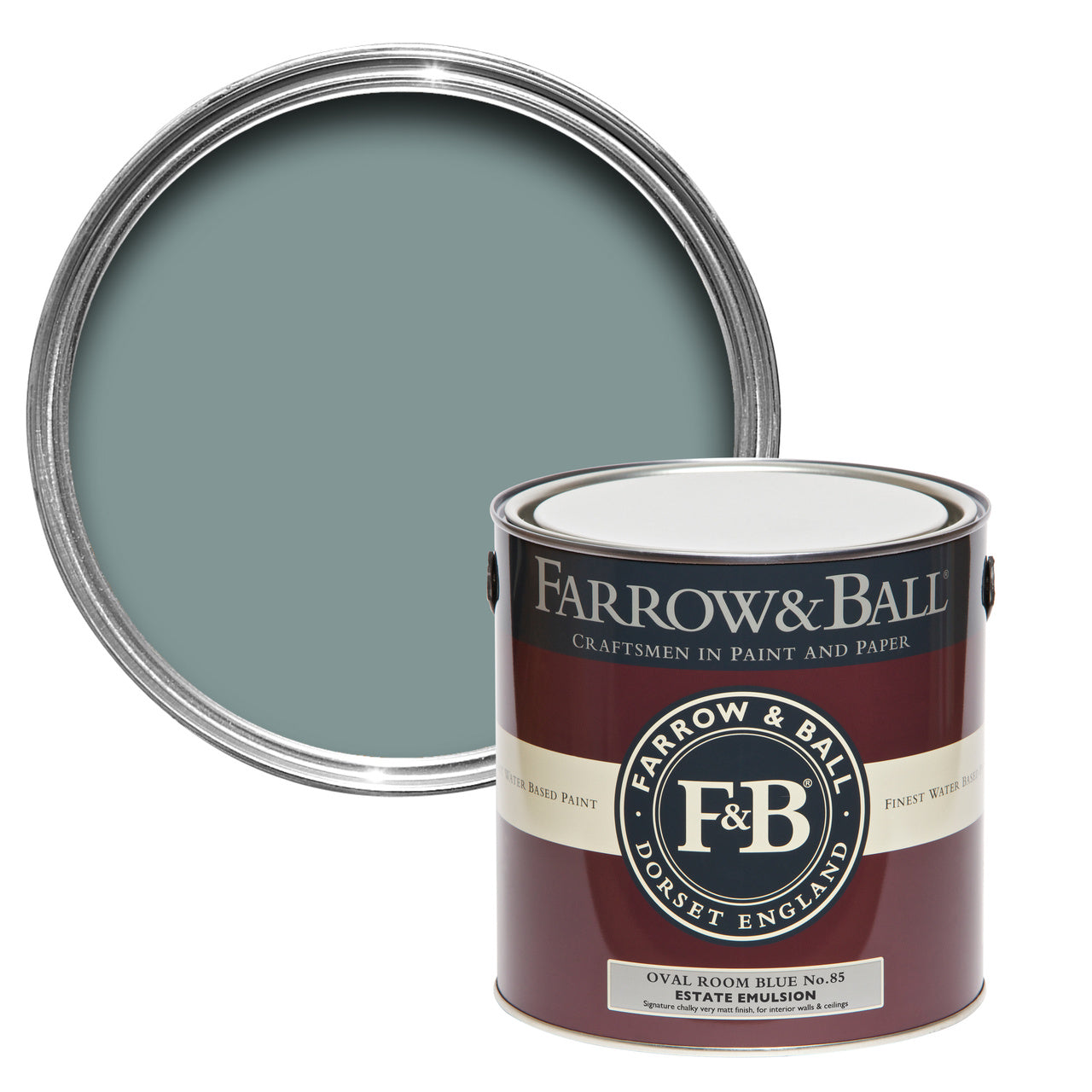 Oval Room Blue