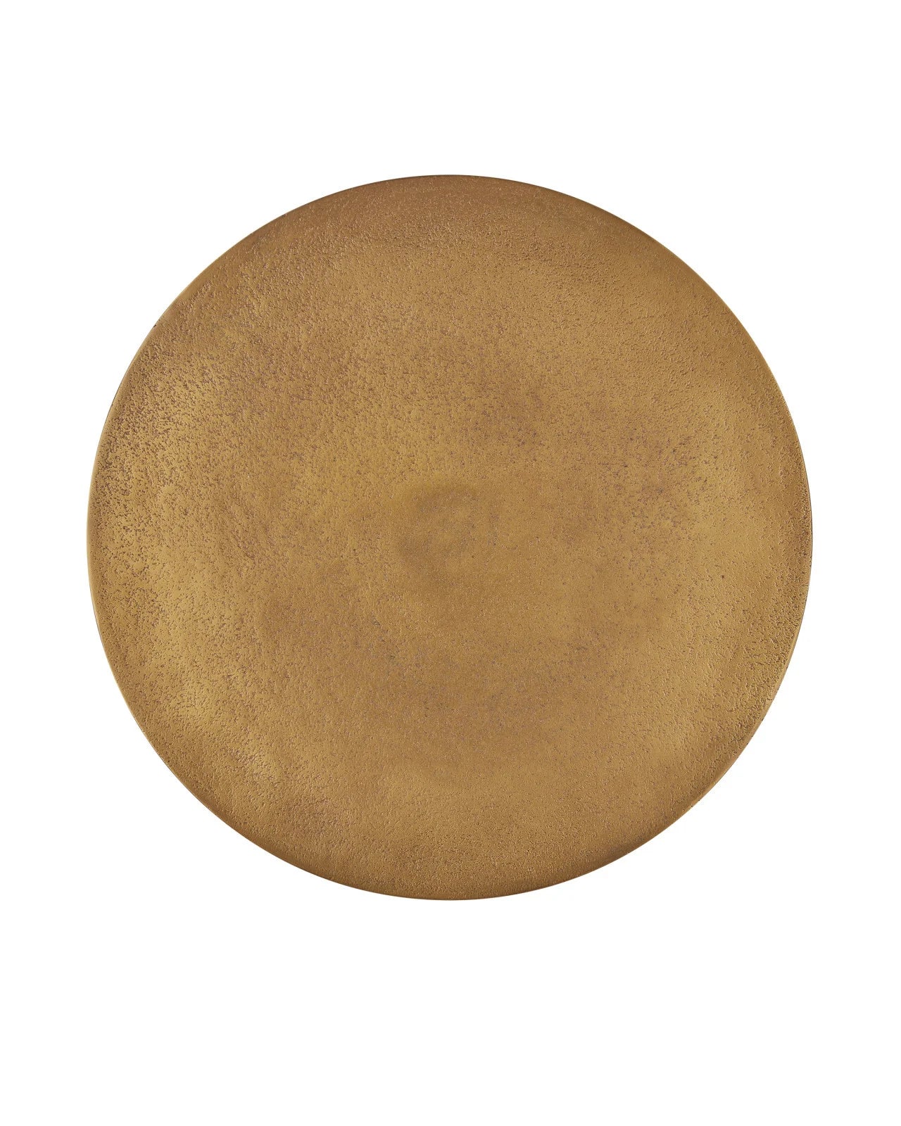 Brass Baluster Accent Table