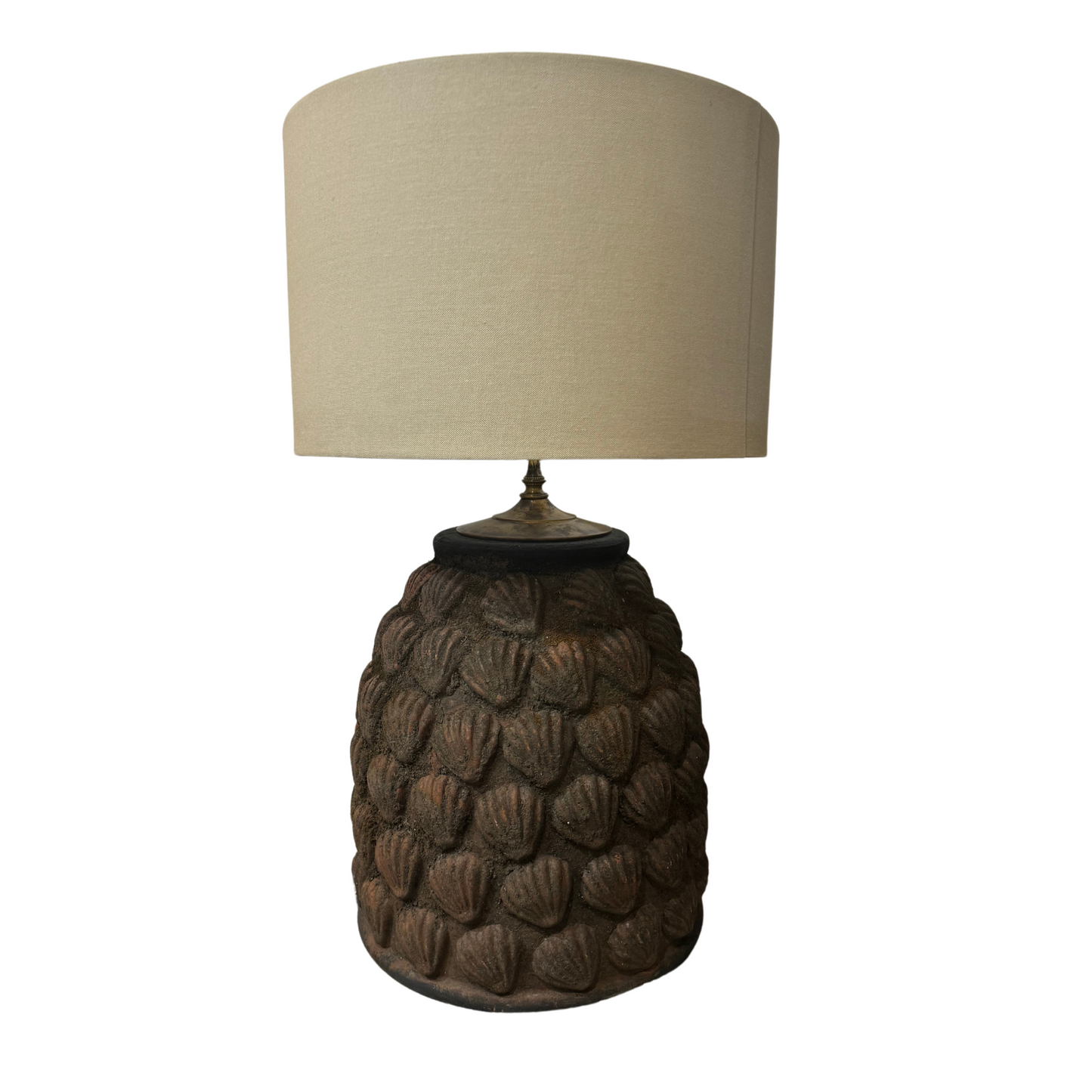 Weathered Shell Lamp