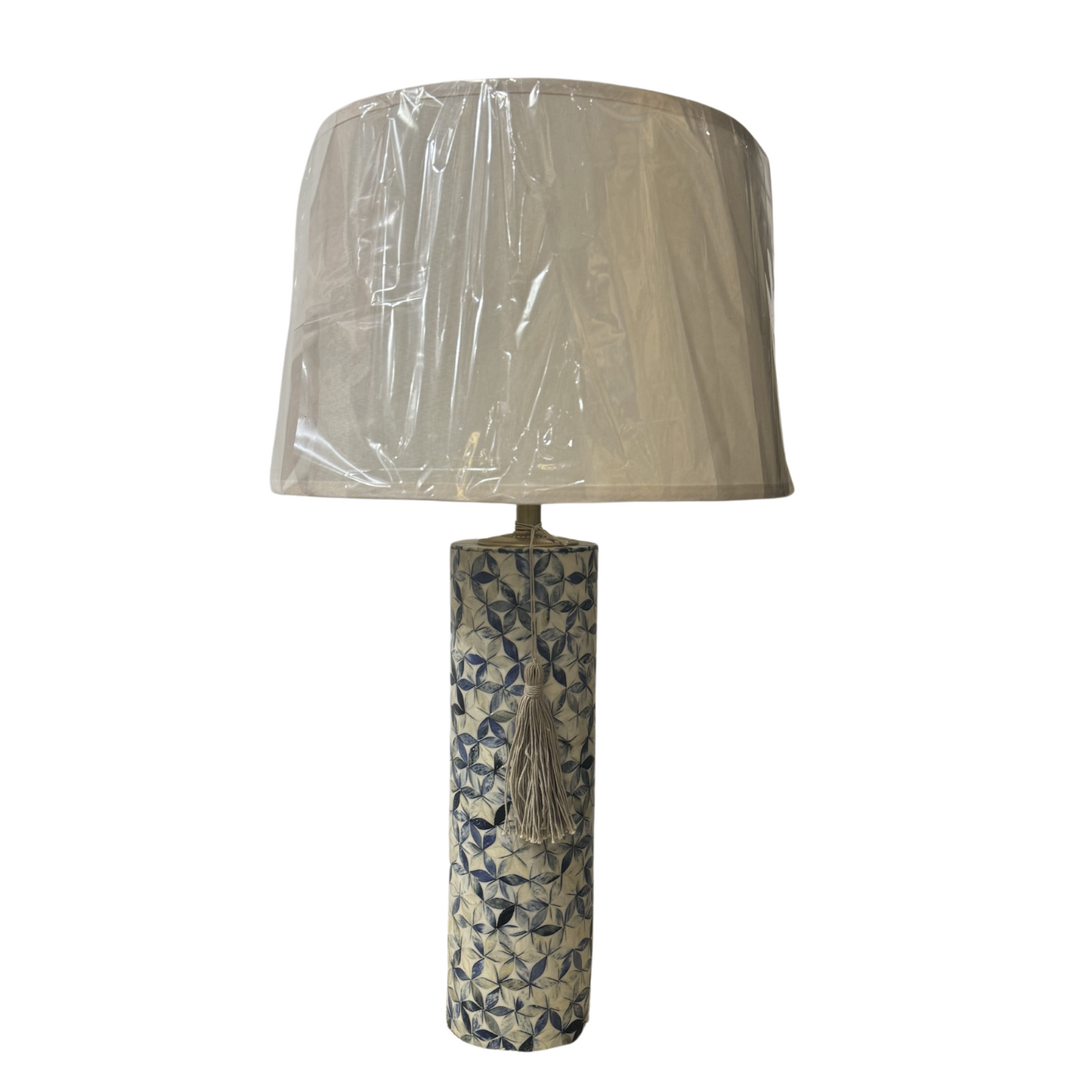 Blue Mosaic Lamp