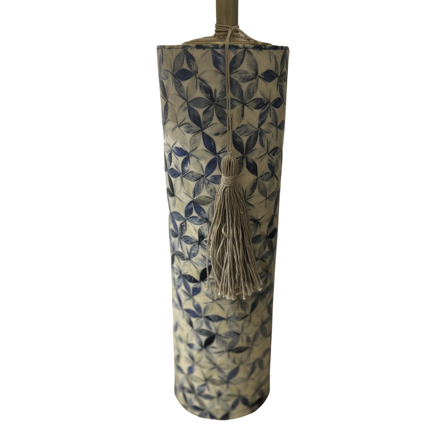 Blue Mosaic Lamp