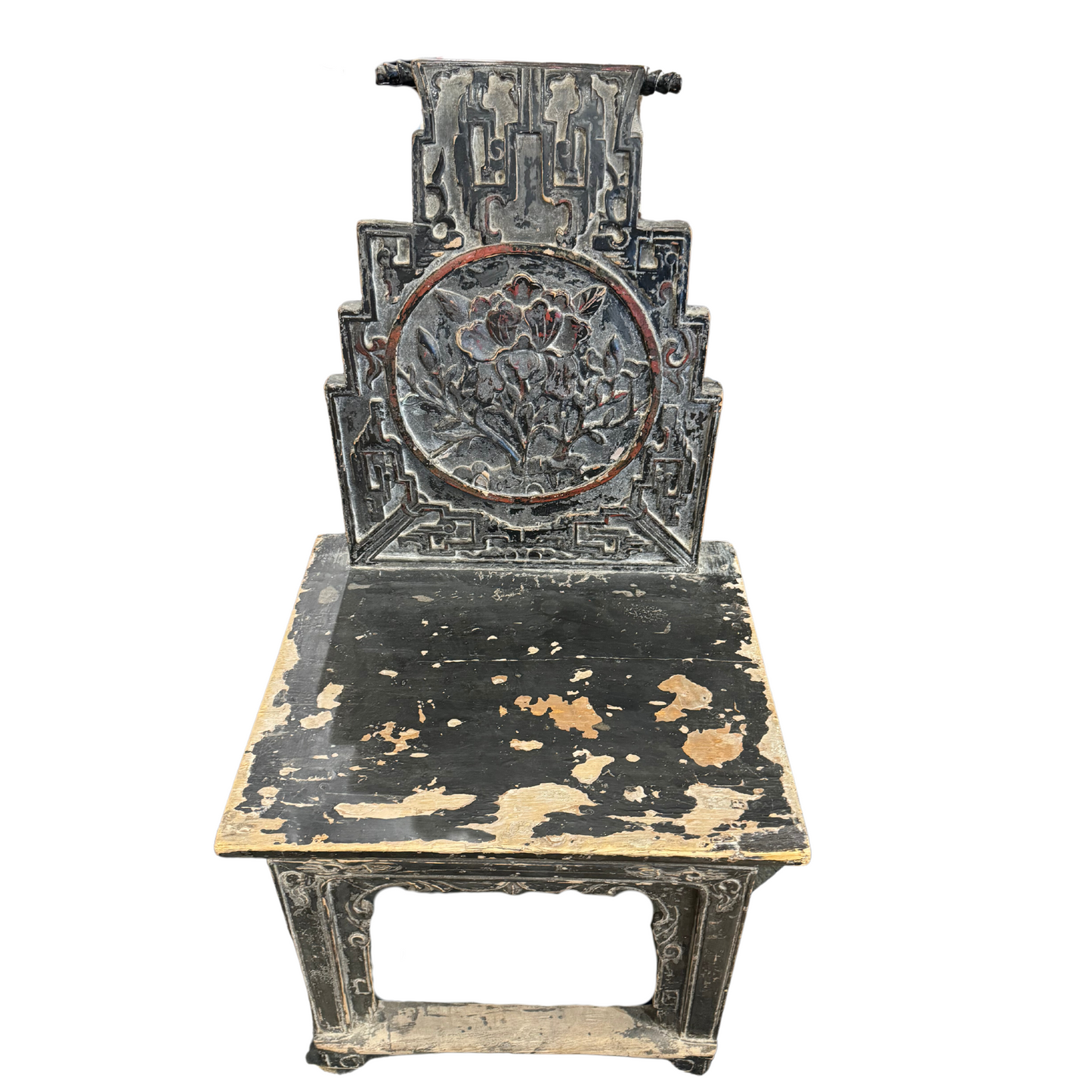 Pair of 18th Century Chinese Hall Chairs