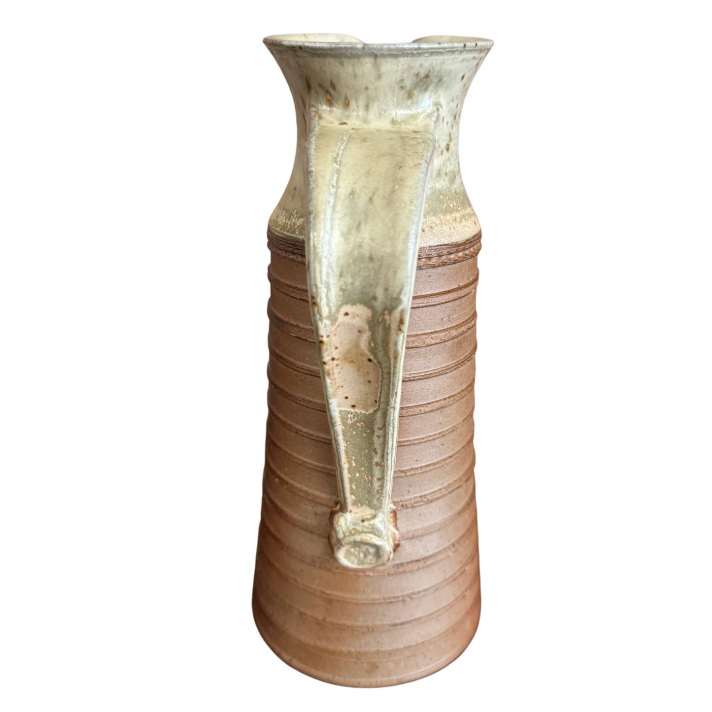 Carmel and Brown Castof Pitcher