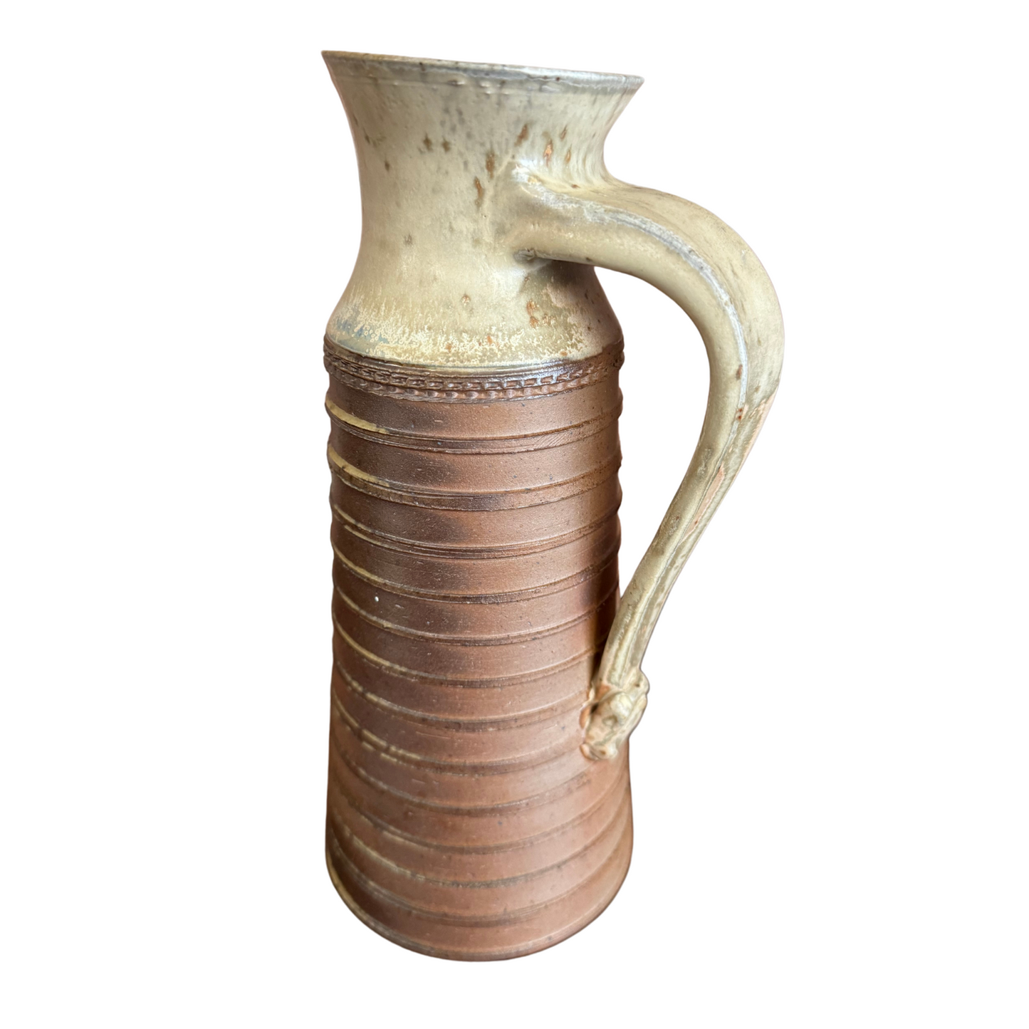 Carmel and Brown Castof Pitcher