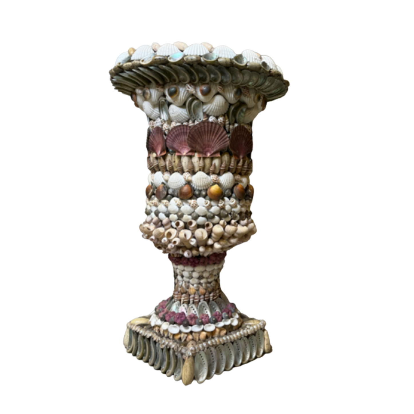 Seashell Urns, Pair