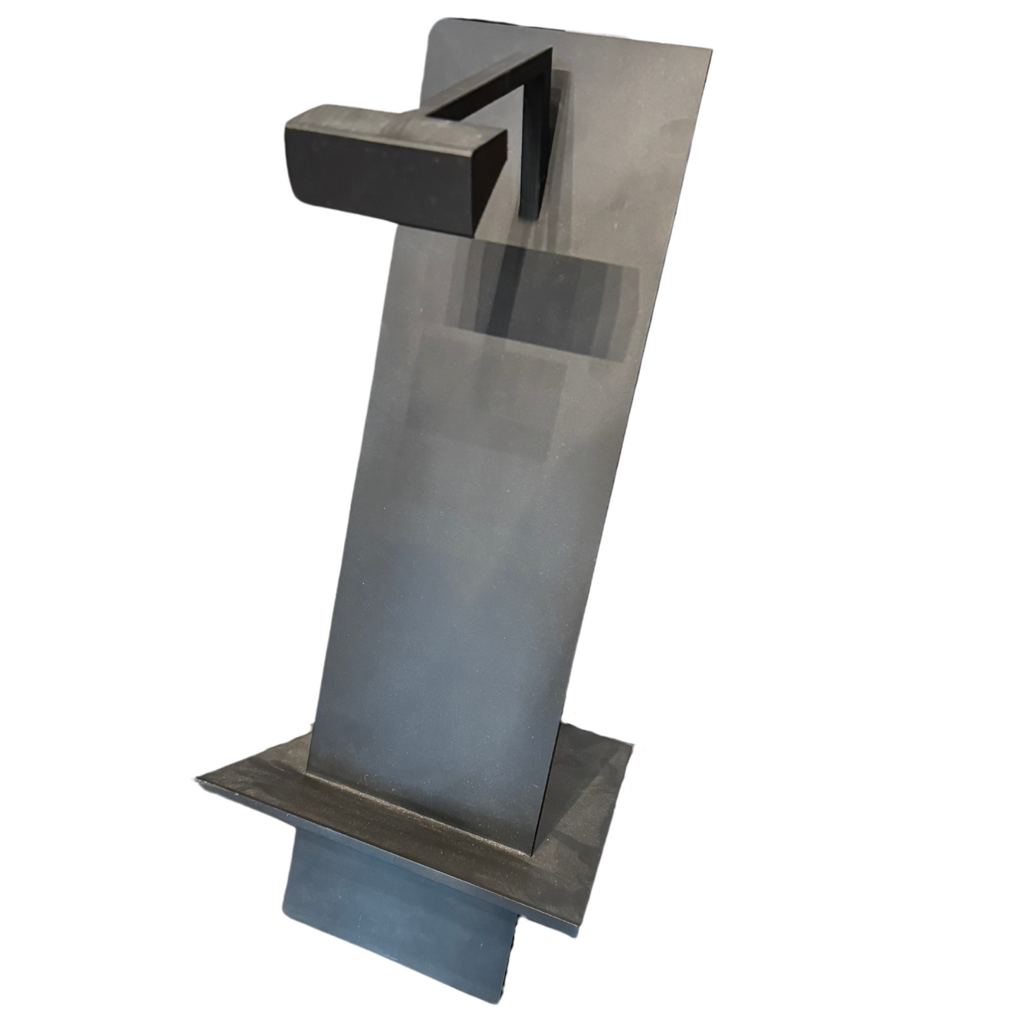 Black Powder Coat Gallery Lamp