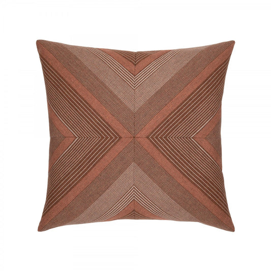 Outdoor Throw Pillow in Intensify Caramel