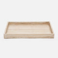 Bleached Rattan Tray