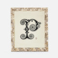 Tiger Cowrie Shell Frame, 8x10