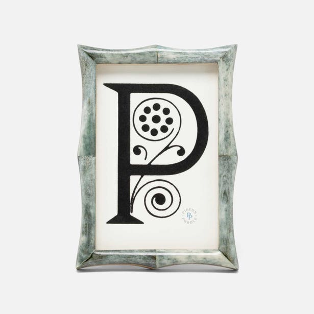 Celadon Bone Picture Frame, 4x6